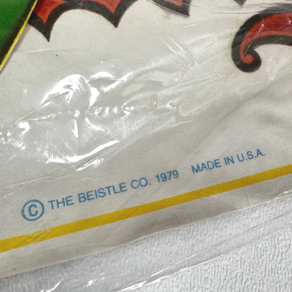 Vintage Beistle Thanksgiving Decorama 8 Piece Set Paper Tissue 1978 1979 NOS New